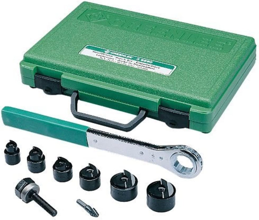 Greenlee 36693G Hydraulic Punch Set Slug - Buster® Punch Set ISO 16mm - 63 mm - ZenverasKV34E862