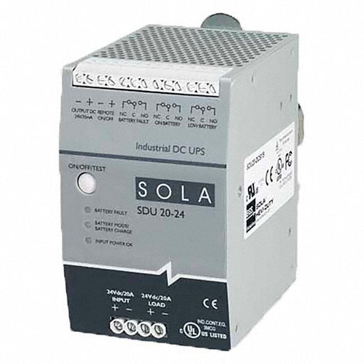 SOLAHD SDU2024B UPS Single Phase, 480 VA Power Rating, 23 V DC_30 V DC Input, 23 V DC_30 V DC Output - ZenverasKV61VD24