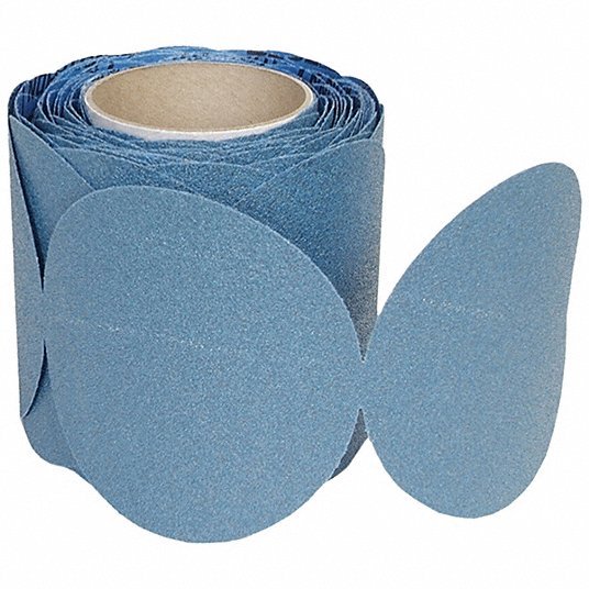 Norton 66261137322 Sanding Disc 6 in Dia, Non - Vacuum, Zirconia Alumina, 80 Grit, F Wt Paper, BlueFire H822, PK4 - ZenverasKV804JY0