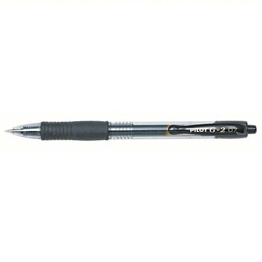 Pilot PIL31020 Gel Pen Black, 0.7 mm Pen Tip, Retractable, Includes Pen Cushion, Plastic, Black, 12 PK - ZenverasKV6NEC9