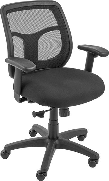 McMaster 7834T6 Adjustable - Height Chair 18" to 22" High x 20 - 1/2" Wide x 19 - 1/4" Deep Seat - ZenverasKV7834T6