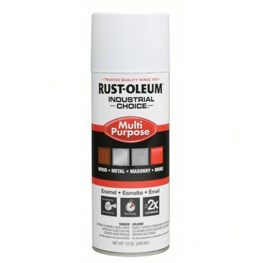 Rust-Oleum 1690830V Premium Spray Paints, White, Solvent, Flat, Smooth - ZenverasKV783AF1