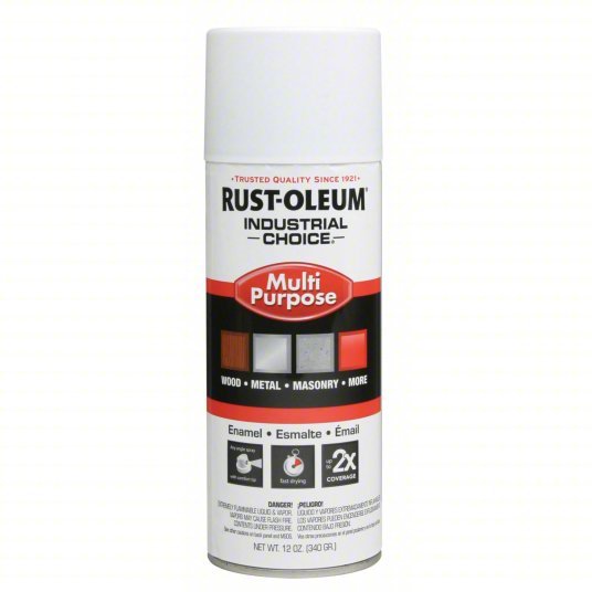 Rust-Oleum 1690830V Premium Spray Paints, White, Solvent, Flat, Smooth - ZenverasKV783AF1