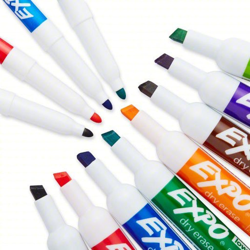 Expo 80054 Dry Erase Marker Set Fine, Capped, Assorted, Original - ZenverasKV1JY10