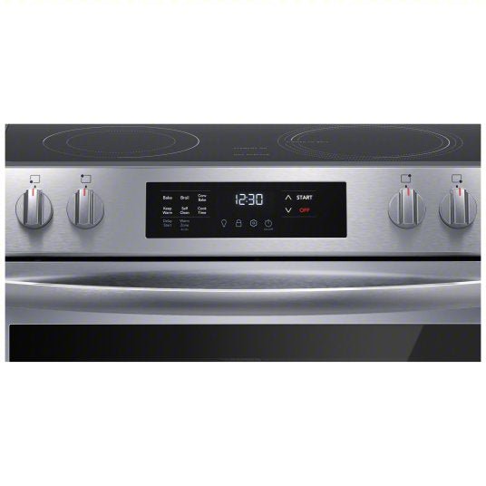 Frigidaire FCFE3083AS Electric Range Stainless Steel, Electric, 5 Burners, ADA Compliant, Self Cleaning - ZenverasKV800U59
