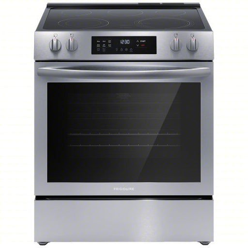 Frigidaire FCFE3083AS Electric Range Stainless Steel, Electric, 5 Burners, ADA Compliant, Self Cleaning - ZenverasKV800U59