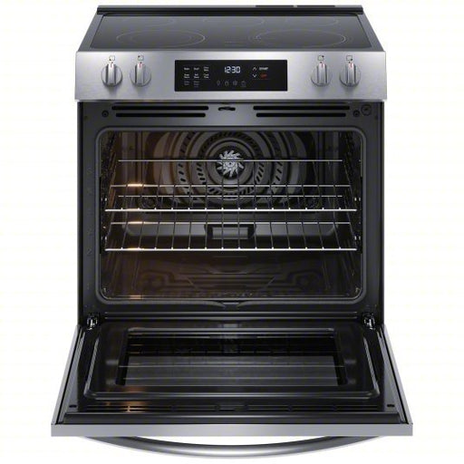 Frigidaire FCFE3083AS Electric Range Stainless Steel, Electric, 5 Burners, ADA Compliant, Self Cleaning - ZenverasKV800U59