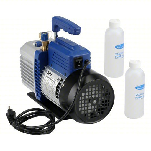 Yellow Jacket 93266 Vacuum Pump 5 cfm, 25 micron Ultimate Vacuum, 120V AC, A2L Compatible, Male, SAE - ZenverasKV809KC7