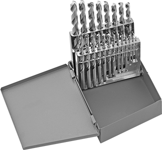 McMaster 8856A56 Uncoated Cobalt Steel Drill Bit Set 21 Pieces - ZenverasKV8856A56