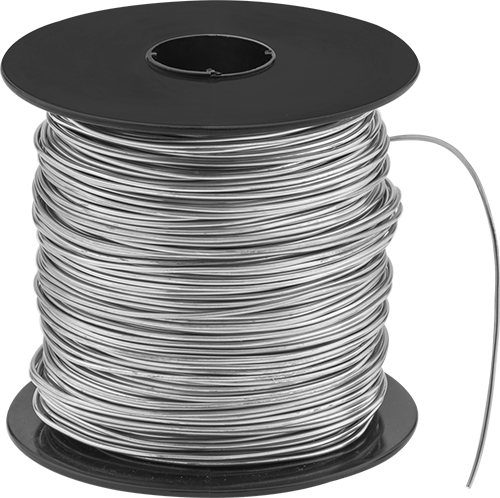 McMaster 8860K84 Round Bend - and - Stay Multipurpose 304 Stainless Steel Wire Matte Finish, 5 - lb. Spool, 0.041" Diameter - ZenverasKV8860K84