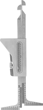 McMaster 8970A11 Weld Alignment Inspection Gauge 1/16", 30 mm Maximum Size Measured - ZenverasKV8970A11