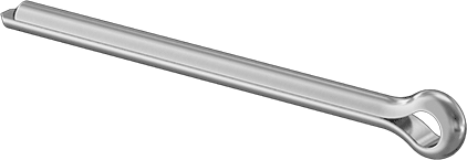 McMaster 98338A285 Zinc - Plated Carbon Steel Cotter Pins 3/16" Diameter, 2 - 1/2" Long PK50 - ZenverasKV98338A285