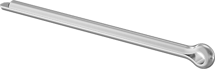 McMaster 98350A637 Cotter Pin Zinc - Plated Spring Steel, 5 mm Diameter, 80 mm Long - ZenverasKV98350A637