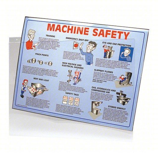 Brady SH1824 Poster Holder Wall Mount Mounting, 24 in W x 18 in H - ZenverasKV5RE46