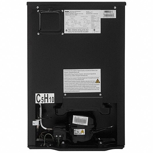 Danby DAR026A1BDD Mini Refrigerator Black, 2.6 cu ft Total Capacity, 4 Shelves, Energy Star Certified - ZenverasKV10N668