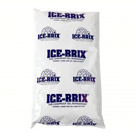 Polar Tech IB 6 Freezer Pack Leak Proof Cold Pack, 24 oz Wt, 5 1/2 in Lg, 4 in Wd, 48 PK - ZenverasKV6TVL2