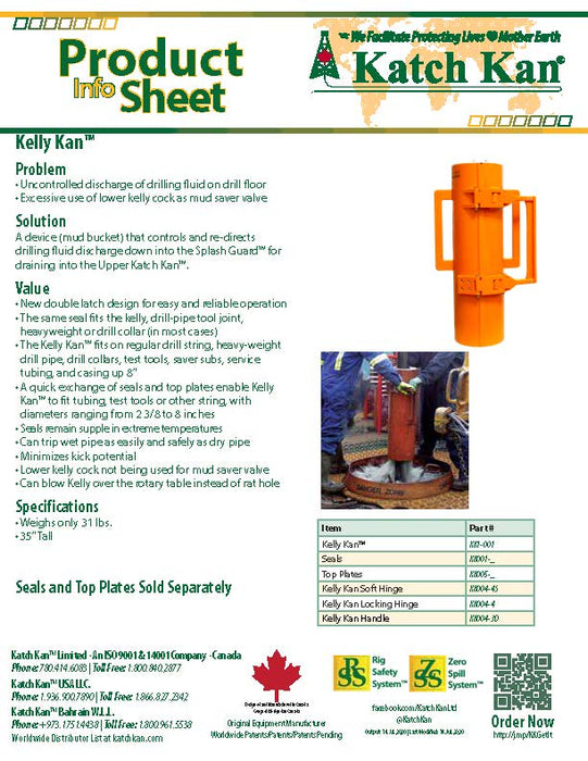 Katch Kan KK1 - 001 Kelly Kan Mud Bucket - ZenverasKVKK1 - 001