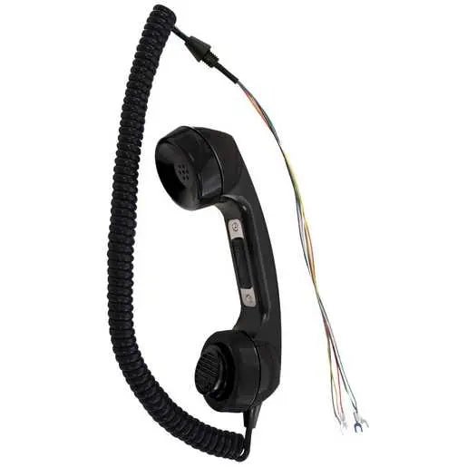 GAI - Tronics 10112 - 201 Handset Assembly, Black, 6' Hytrel Cord - ZenverasKV10112 - 101