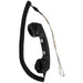GAI - Tronics 10112 - 201 Handset Assembly, Black, 6' Hytrel Cord - ZenverasKV10112 - 101