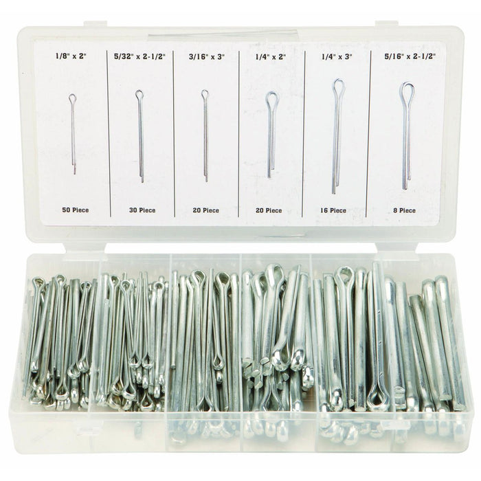 Storehouse 67564 Extra Long Cotter Pin Assortment, 144 Piece - ZenverasKV67564