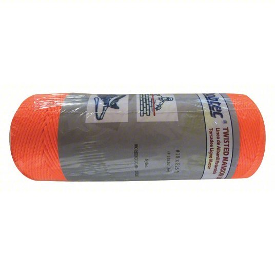 KVM Tools KV12U292 Twine Twisted, 27 lb Working Load Limit, Spool, 1/16 in Dia, 525 ft Overall Lg - ZenverasKV12U292