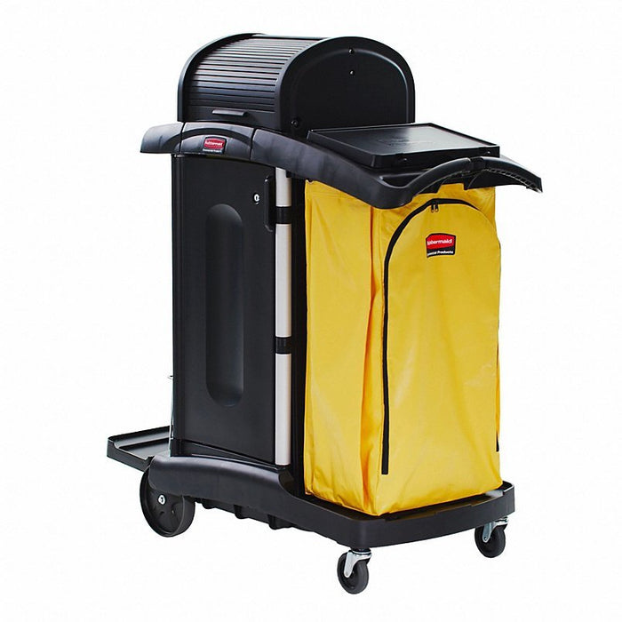 Rubbermaid FG9T7500BLA 22"W 7.25 cu. ft. Janitor Cleaning Cart - ZenverasKV1PBJ9