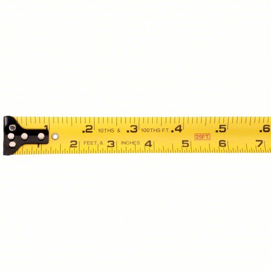 Keson PG181025WIDEV 25 ft Engineer's Tape Measure, 1 3/16 in Blade - ZenverasKV22N872