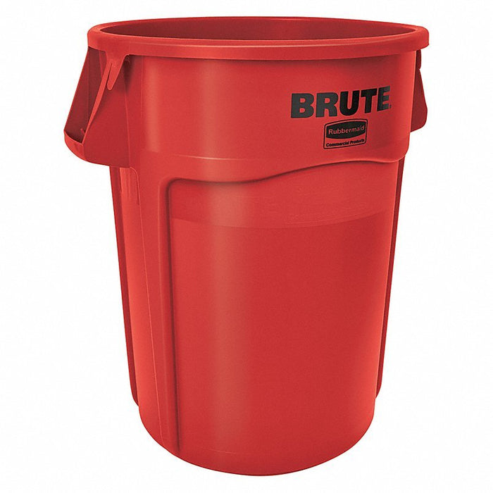 Rubbermaid FG264360RED 44 Gal Plastic Round Trash Can, Red - ZenverasKV2FTH8