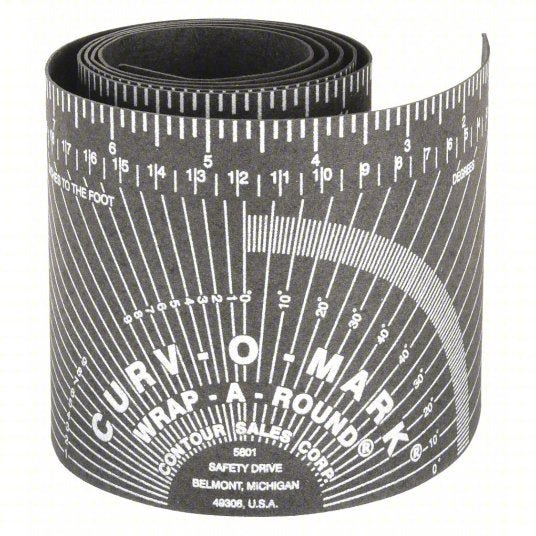 Jackson Safety 14752 Wrap-a-Round Tape Measure For 3 in to 6 in Pipe - ZenverasKV2UPX8