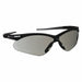 Kleenguard 25688 V30 Nemesis Safety Glasses, Mirror Coating, Scratch-Resistant, Black Half Frame, Smoke Lens - ZenverasKV2UYF4