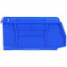 Akro-Mils 30230BLUE Hang and Stack Bin: 5 1/2 in x 10 7/8 in x 5 in, Blue, Label Holders, 30 lb Load Capacity - ZenverasKV2W778