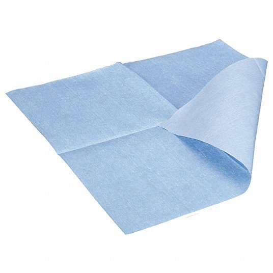 Techspray 2364-50 Cleaning Wipes: Blue, 50 Sheets, 12 in x 12 in Sheet Size - ZenverasKV32LG18