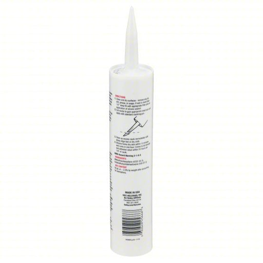 Hercules 25666 Silicone Sealant High Temp, Red, 10 oz, Cartridge, 301% to 500% Elongation Range - ZenverasKV39AP03