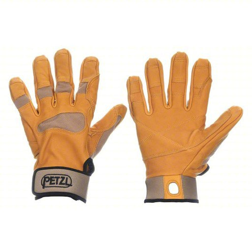 Petzl K53 MT Rappelling Glove Goatskin Leather, Goatskin Leather, Beige, M, 1 PR - ZenverasKV3NAR1