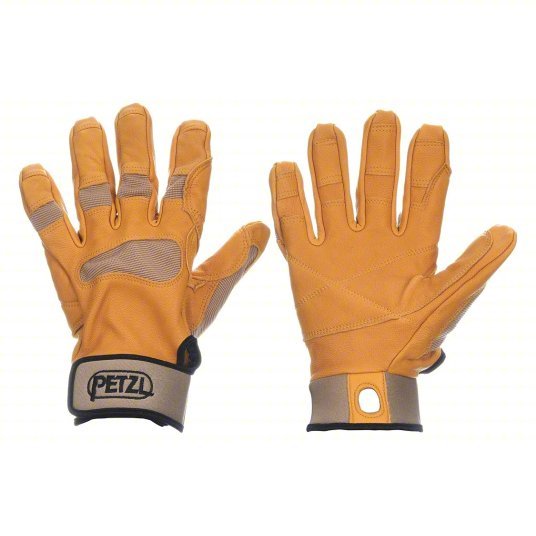 Petzl K53 MT Rappelling Glove Goatskin Leather, Goatskin Leather, Beige, M, 1 PR - ZenverasKV3NAR1
