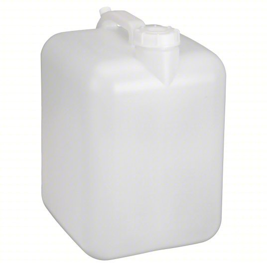 Dynalon 405604 Carboy 18.92 L Capacity mL, 5 gal Capacity oz, Screw On, HDPE, Blow Molded Handle, White, HDPE - ZenverasKV3WAJ3
