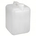 Dynalon 405604 Carboy 18.92 L Capacity mL, 5 gal Capacity oz, Screw On, HDPE, Blow Molded Handle, White, HDPE - ZenverasKV3WAJ3