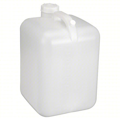 Dynalon 405604 Carboy 18.92 L Capacity mL, 5 gal Capacity oz, Screw On, HDPE, Blow Molded Handle, White, HDPE - ZenverasKV3WAJ3