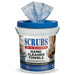 Scrubs 42272 Hand Cleaning Towels, 10 in x 12 in, Scrubs-in-a-Bucket, 72 Wipes/Bucket, Aloe/Vitamin E, Citrus - ZenverasKV24WJ88