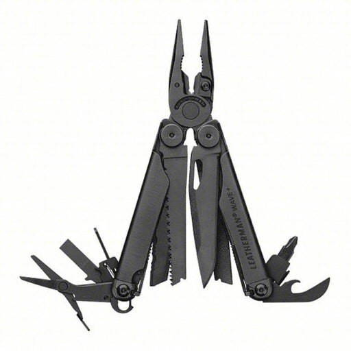 Leatherman WAVE PLUS Multi-Tool Plier, 18 Tools, 18 Functions, 4 in Closed Lg, 6 7/8 in Open Lg - ZenverasKV456K81