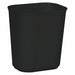 Rubbermaid FG254100BLA 3-1/2 Gal Thermoset Polyester Rectangular Trash Can, Black - ZenverasKV5M741