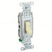 Hubbell CSB120I Wall Switch Toggle Switch, Single Pole, Ivory, 20 A, Screw Terminals - ZenverasKV49YL39