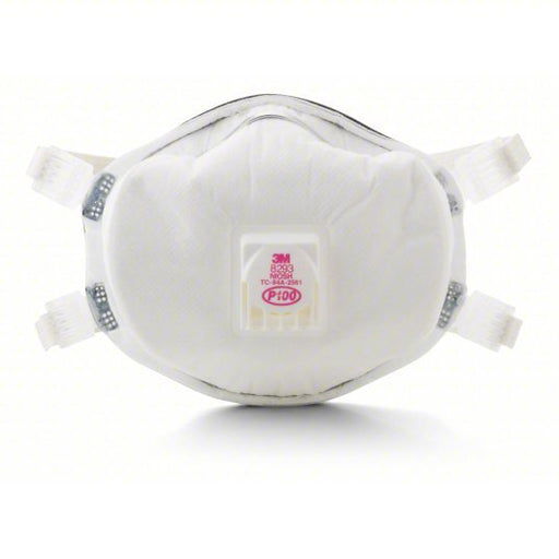 3M 8293 P100 Disposable White Particulate Respirator w/ Valve - ZenverasKV4MH54