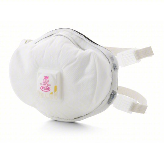 3M 8293 P100 Disposable White Particulate Respirator w/ Valve - ZenverasKV4MH54