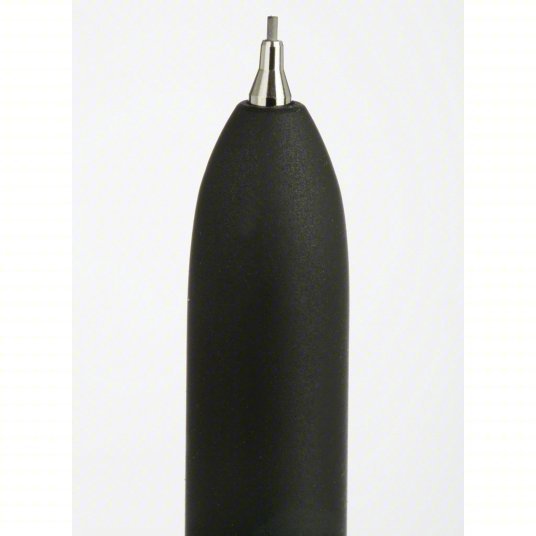 Ability One 7520-01-646-1095 Black/Red, 0.8 mm Pen Tip, Retractable, Brass, Stylus On Top of The Eraser Cap, Black - ZenverasKV52WX50