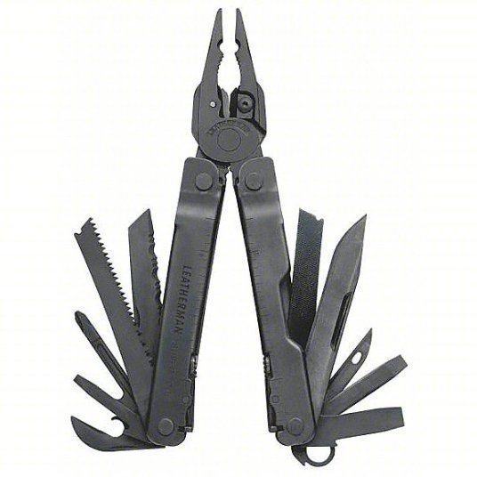 Leatherman 831106 Super Tool 300 Multi-Tool, Black, 19 Tools - ZenverasKV5CZF6