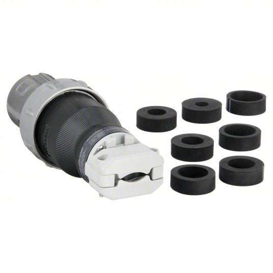 Hubbell HBL460PS2W Pin and Sleeve Plug, 3P, 4W, 60A, 600VAC - ZenverasKV5HJ29