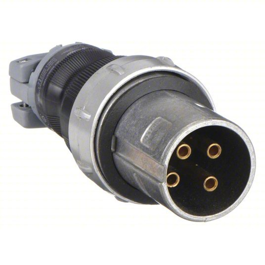 Hubbell HBL460PS2W Pin and Sleeve Plug, 3P, 4W, 60A, 600VAC - ZenverasKV5HJ29