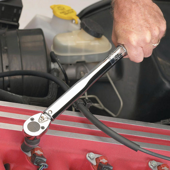 Pittsburgh Pro 63880 3/8 in. Drive 5-80 ft. lb. Click Torque Wrench - ZenverasKVHF63880