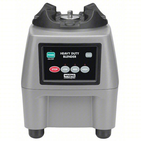 Waring CB15BU Food Blender Base 128 oz Capacity, 3 1/4 hp Horsepower, 3 Speeds, Stainless Steel - ZenverasKV6FVF2